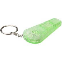 Schlüsselanhänger mit Pfeife Coach (grün) (Art.-Nr. CA493225)