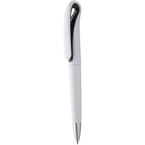 Kugelschreiber Waver (Art.-Nr. CA503640) - Kunststoff-Kugelschreiber mit silberner...