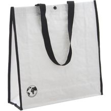 Einkaufstasche Recycle (weiß, schwarz) (Art.-Nr. CA504270)