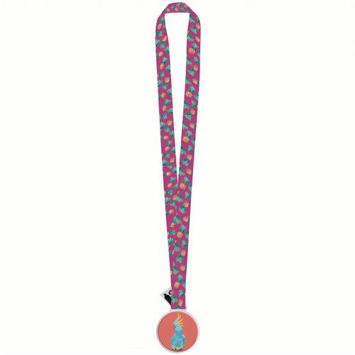 Medaille Subdal RPET (Art.-Nr. CA506253) - Individuelle Acryl-Madaille mit Doming-D...