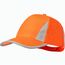 Reflektierendes Baseball-Cap Brixa (orange) (Art.-Nr. CA510258)
