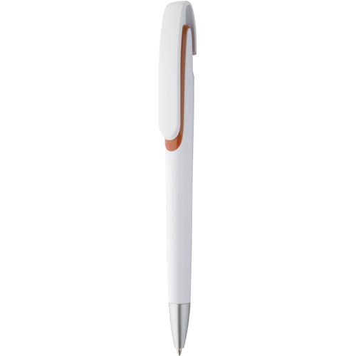 Kugelschreiber Klinch (Art.-Nr. CA511412) - Kunststoff-Kugelschreiber mit silberner...