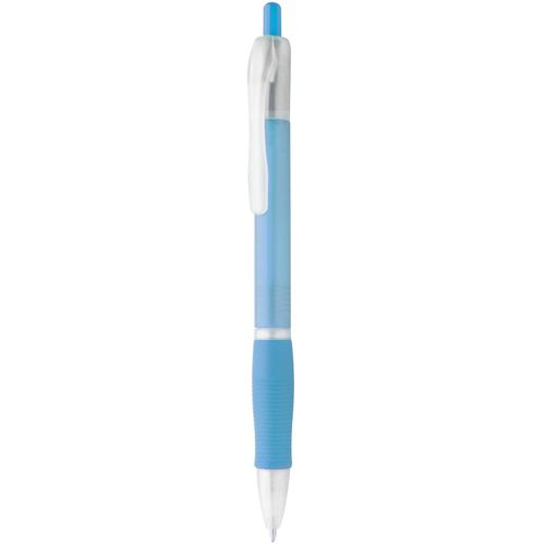 Kugelschreiber Zonet (Art.-Nr. CA512213) - Kunststoff-Kugelschreiber mit Gummi-Grif...