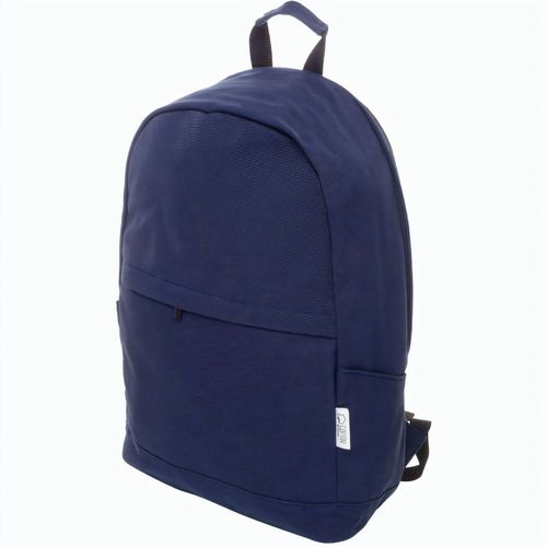 Recycelten Canvas Rucksack Rebyss Back (Art.-Nr. CA521873) - Rucksack aus recycelten Canvas mit...