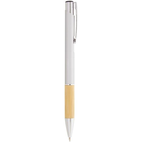 Kugelschreiber Roonel (Art.-Nr. CA524903) - Aluminium-Kugelschreiber mit Bambus-Grif...