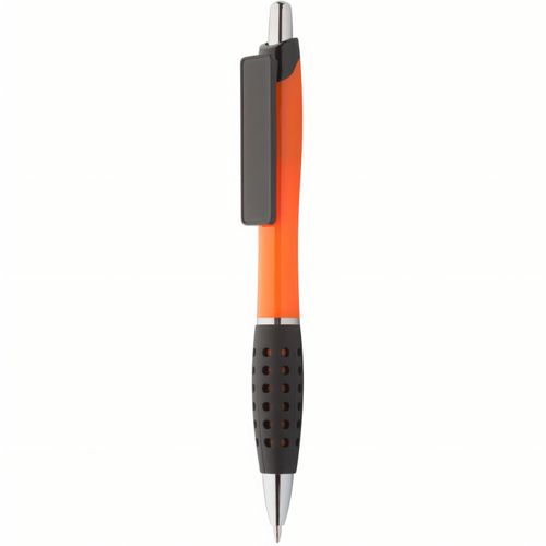 Kugelschreiber Leompy (Art.-Nr. CA527055) - Kunststoff-Kugelschreiber mit Gummi-Grif...