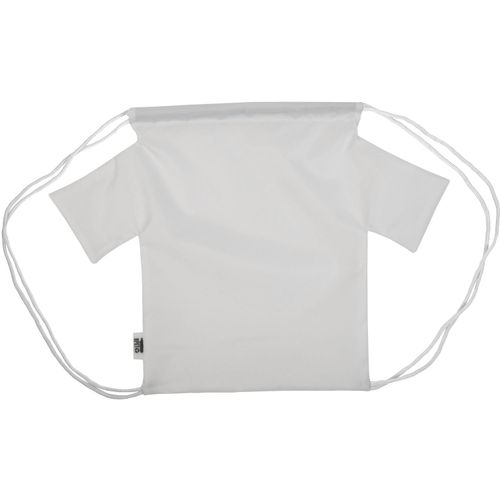 Individueller Turnbeutel CreaDraw T RPET (Art.-Nr. CA530355) - Individueller Turnbeutel in T-Shirt-Desi...