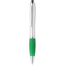 Touchpen mit Kugelschreiber  Tumpy (grün, silber) (Art.-Nr. CA533807)