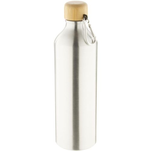 Sportflasche Monbo XL (Art.-Nr. CA542174) - Sportflasche aus Aluminium mit Bambusdec...