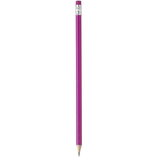Bleistift Melart (Art.-Nr. CA543650) - Bleistift aus Holz mit farblich abgestim...