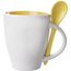 Tasse Spoon (gelb, weiß) (Art.-Nr. CA550455)