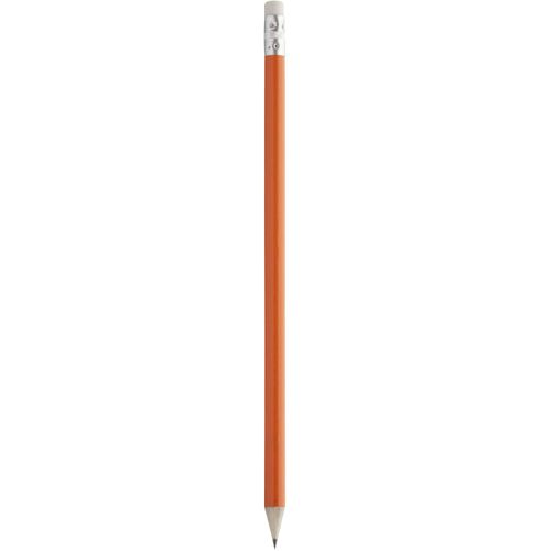 Bleistift Godiva (Art.-Nr. CA558144) - Holzbleistift (HB) mit Radiergummi,...