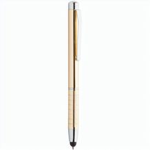 Touchpen mit Kugelschreiber  Pentic (gold) (Art.-Nr. CA564873)