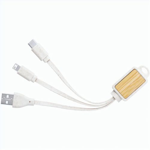 USB-Ladekabel Korux (Art.-Nr. CA566688) - USB-Ladekabel mit Schlüsselring au...