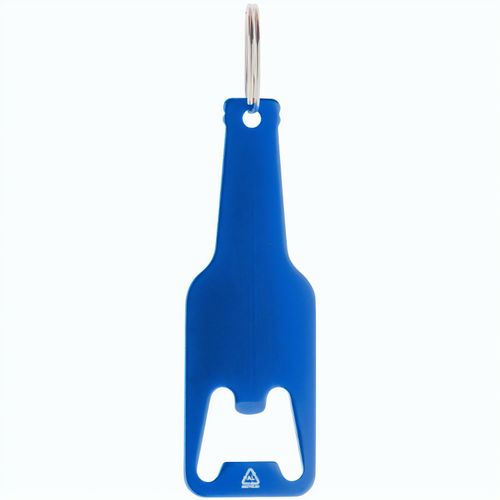 Schlüsselanhänger mit Flaschenöffner Kaipi (Art.-Nr. CA573761) - Flaschenöffner aus recyceltem Aluminium...