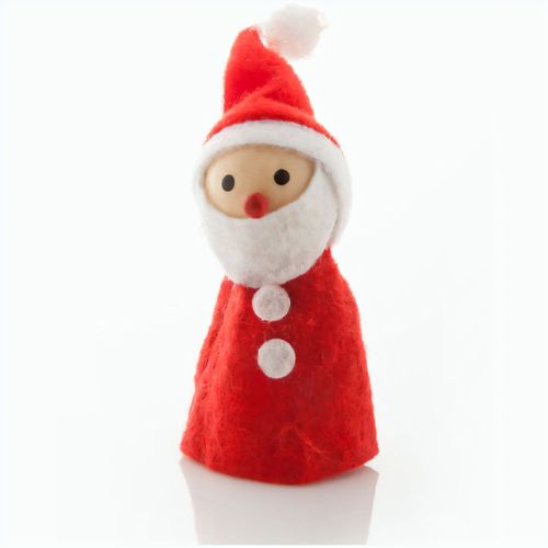 Puppe Muf (Art.-Nr. CA576585) - Weihnachtsfigur aus Holz / Polyester.