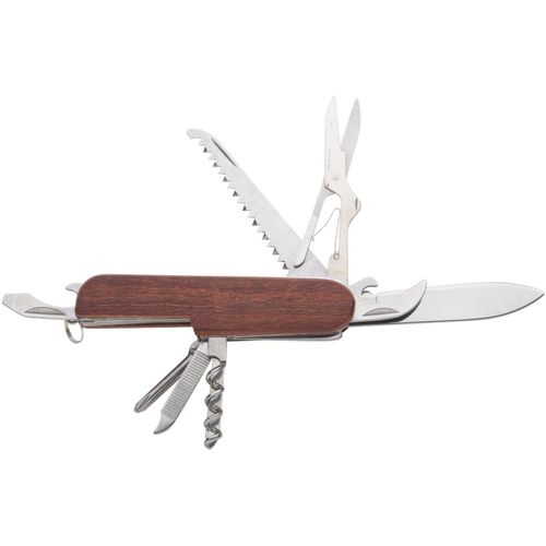 Taschenmesser Baikal (Art.-Nr. CA582144) - Edelstahl-Taschenmesser mit Holzgriff...