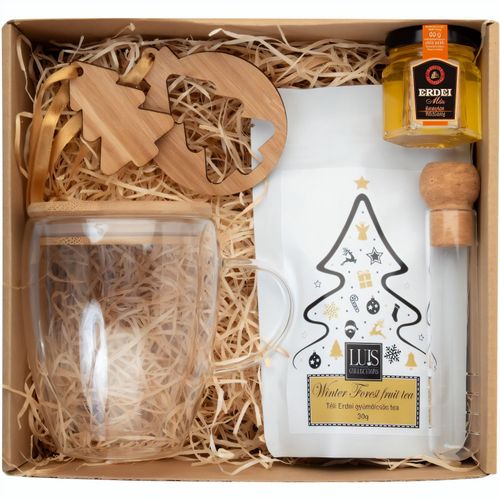 Teegeschenkset Granon (Art.-Nr. CA584570) - Tee Geschenkset in Karton-Geschenkbox...