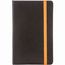 Notizbuch Kolly (schwarz, orange) (Art.-Nr. CA585108)