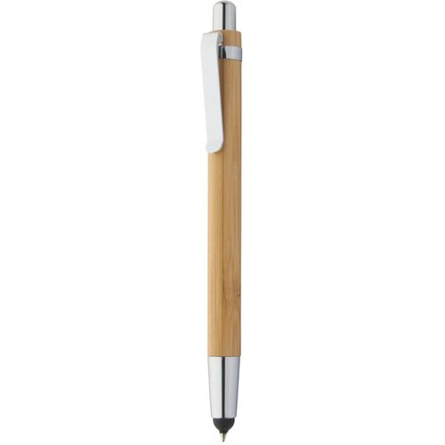 Touchpen mit Kugelschreiber aus Bambus Tashania (Art.-Nr. CA587475) - Kugelschreiber mit Touchpen aus Bambus...