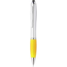 Touchpen mit Kugelschreiber  Tumpy (gelb, silber) (Art.-Nr. CA594845)