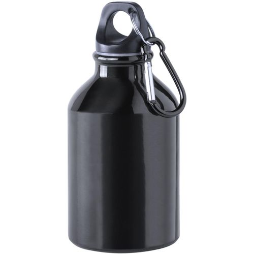 Sportflasche Henzo (Art.-Nr. CA597008) - Trinkflasche aus Aluminium mit Karabiner...