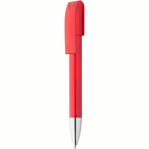 Kugelschreiber Chute (Art.-Nr. CA600752) - Transparenter Kunststoff-Kugelschreiber...