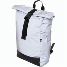 Reflektierender RPET Rucksack Lumiroll (silber) (Art.-Nr. CA602669)