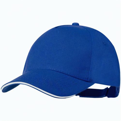 RPET Baseball-Cap Sandrok (Art.-Nr. CA607614) - 5-Panel Baseball-Cap aus RPET Polyester...