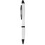 Touchpen mit Kugelschreiber Bampy (weiß, schwarz) (Art.-Nr. CA612164)