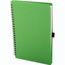Notizbuch WheaNote A5 (grün) (Art.-Nr. CA617041)