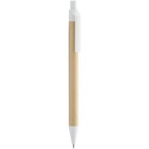 Kugelschreiber Plarri (weiß, natur) (Art.-Nr. CA617485)