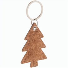 Schlüsselanhänger Weihnachtsbaum Korkki (natur) (Art.-Nr. CA618094)