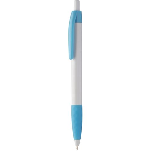 Kugelschreiber Snow panther (Art.-Nr. CA627584) - Kunststoff-Kugelschreiber mit farblich...