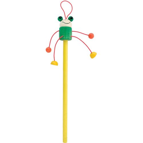 Bleistift Frosch Farm (Art.-Nr. CA630908) - Bleistift mit farbigem Schaft und...