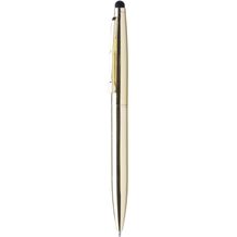 Touchpen mit Kugelschreiber Rosey (gold) (Art.-Nr. CA640382)