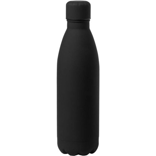 Edelstahl-Trinkflasche Jenings (Art.-Nr. CA644150) - Edelstahl-Trinkflasche mit gummierter...