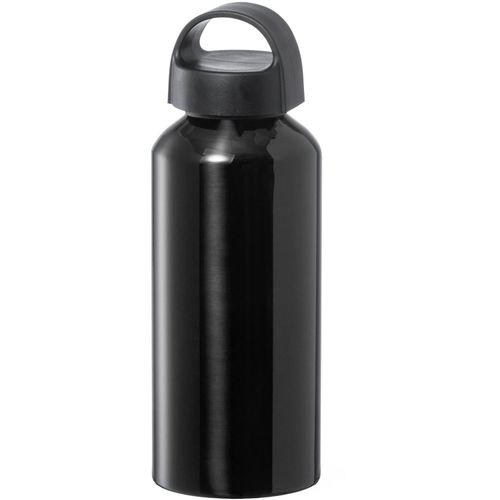 Sportflasche Fecher (Art.-Nr. CA646138) - Sportflasche aus Aluminium mit Tragedeck...