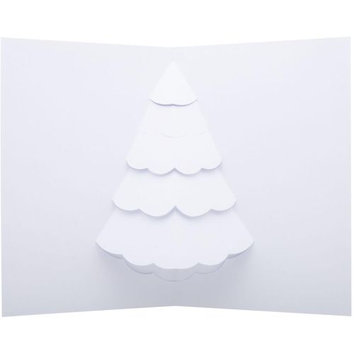 3D Weihnachtskarte Weihnachtsbaum Dimensions (Art.-Nr. CA653416) - Individuelle Weihnachtskarte aus Papier...