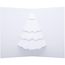 3D Weihnachtskarte Weihnachtsbaum Dimensions (weiß) (Art.-Nr. CA653416)