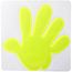 Reflektor-Aufkleber, Hand Astana (gelb) (Art.-Nr. CA653499)