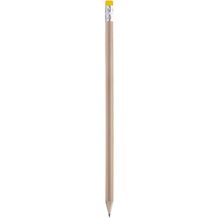 Bleistift Togi (gelb, natur) (Art.-Nr. CA667209)