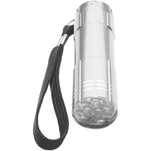 Taschenlampe Spotlight (Art.-Nr. CA670355) - Taschenlampe aus Aluminium mit 9 LED's...