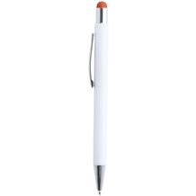 Kugelschreiber Woner (orange, weiß) (Art.-Nr. CA678750)