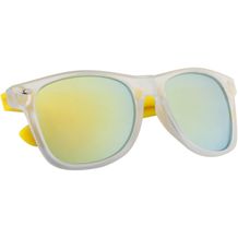 Sonnenbrille Harvey (gelb, mattweiß) (Art.-Nr. CA688577)