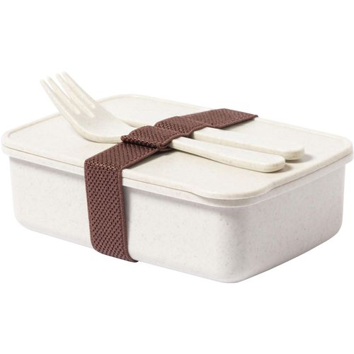 Lunchbox Harxem (Art.-Nr. CA690116) - Lunchbox aus PP-Kunststoff mit Besteckse...