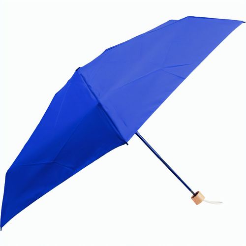 RPET Mini-Regenschirm Miniboo (Art.-Nr. CA691539) - Manueller, 3-fach faltbarer Windproof-Mi...