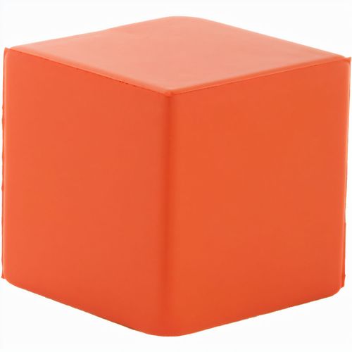 Antistressball Cubix (Art.-Nr. CA698702) - Antistressball aus PU-Schaum in Würfel-...