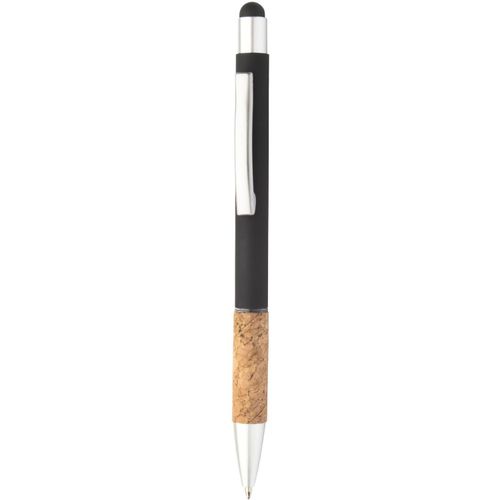 Touchpen mit Kugelschreiber Corbox (Art.-Nr. CA701068) - Kugelschreiber/Touchpen aus Aluminium...
