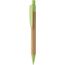 Bambus-Kugelschreiber Boothic (grün, natur) (Art.-Nr. CA703838)